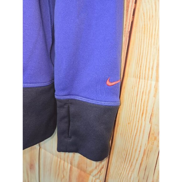 Nike Womens Therma-Fit Hoodie Large Blue - Picture 6 of 7